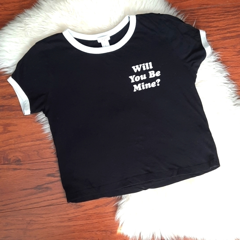 Black & White F21 Ringer Tee